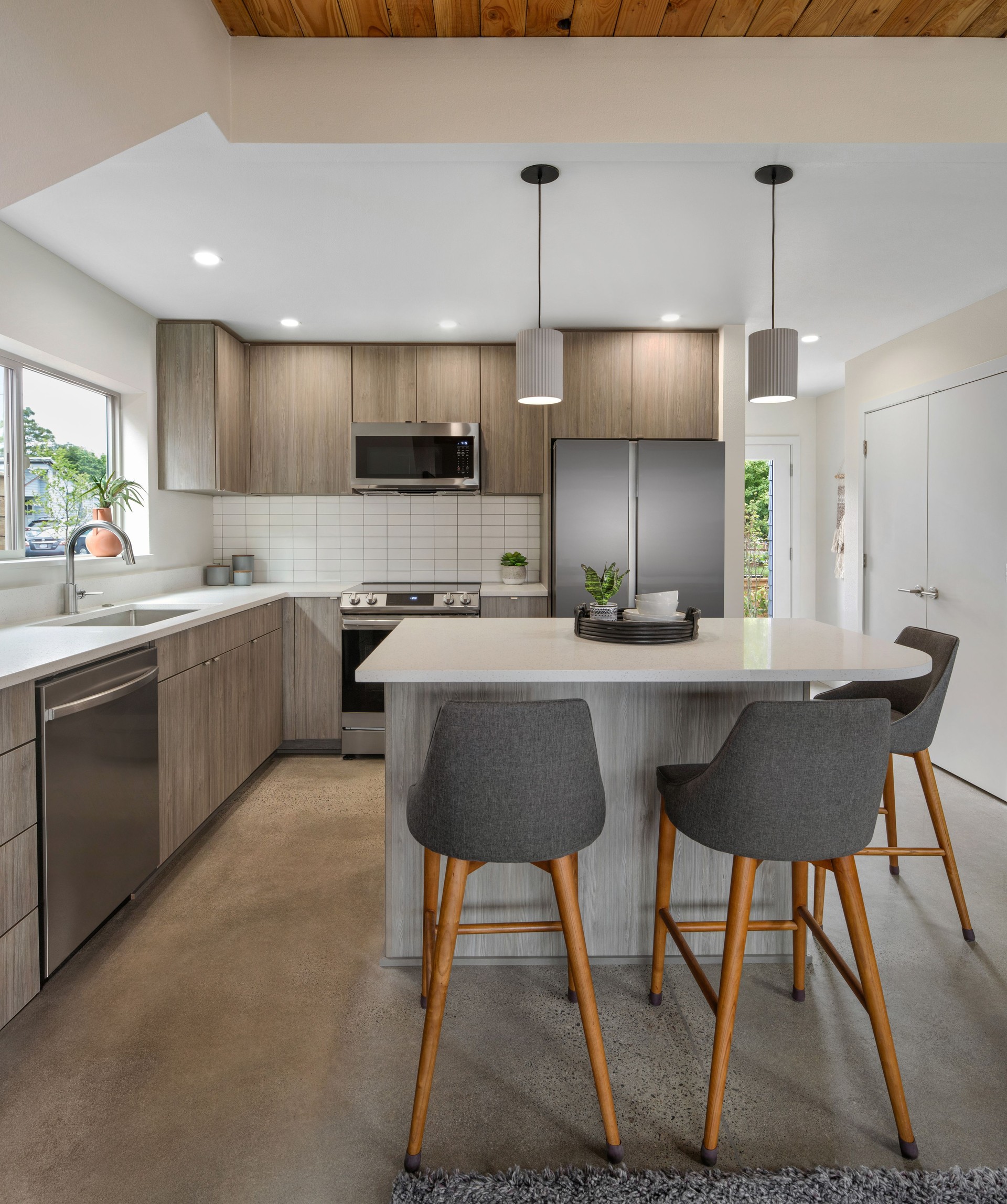Kitchen in new construction